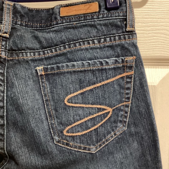 7 for all mankind Straight leg Medium wash Denim, Size 27 - Picture 6 of 16